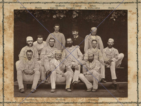 1878 Australian Cricket Team - Photo Print 6" x 8"
