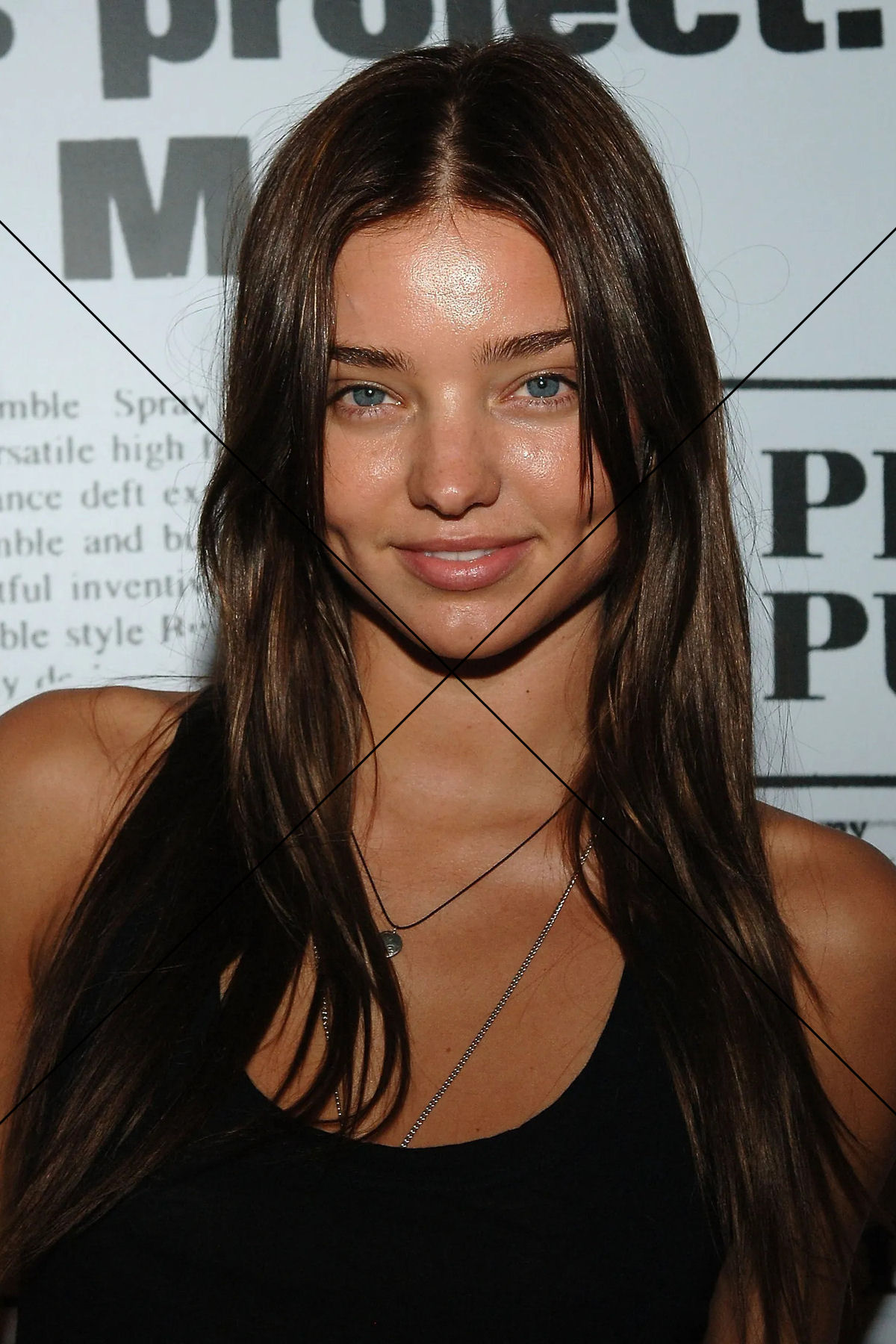 Miranda Kerr Youthful Glow in Casual Black Tank Top Photo Print 6"x4"