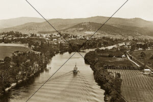 New Norfolk TAS – Aerial View from the Rocks 1937  Photo Print 6"x4"