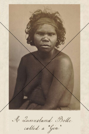 Queensland Beauty – Aboriginal Woman, 1870 Photo Print 6"x4"