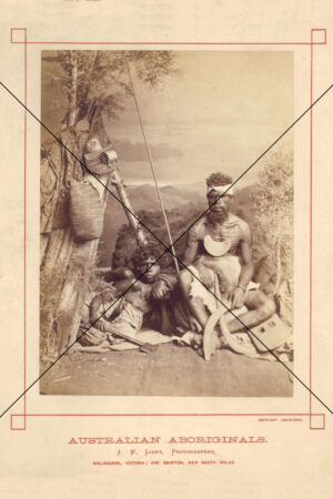 A Man and His Women – Reclining by the Camp Photo Print 6"x4"