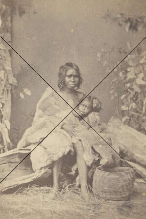 Mother and Child – Murray River, 1866 (1) Photo Print 6"x4"