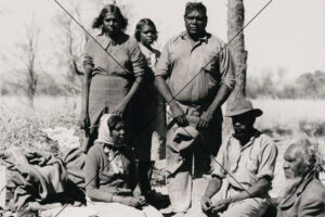 Albert Namatjira and Family, 1946 Photo Print 6"x4"