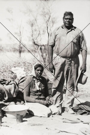Albert and Rubina Namatjira, 1946 Photo Print 6"x4"