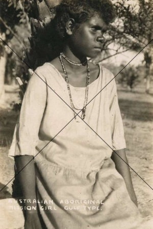 Mission Girl of the Gulf – Postcard Style Photo Print 6"x4"