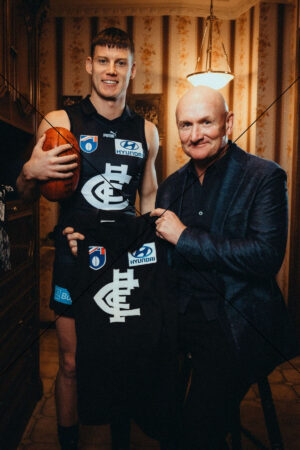 Craig Bradley is Exchanging Tips With Sam Walsh Photo Print 6" x 4"