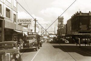 Portman Street Oakleigh Victoria 1940s Photo Print 6" x 4"