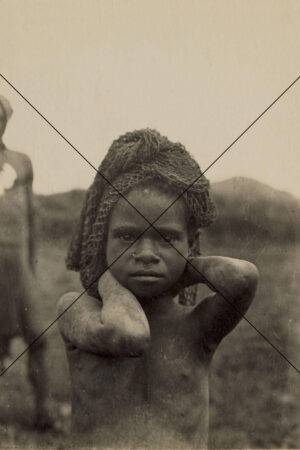 Papua New Guinea Girl With Nose Ring 1935 Photo Print 6" x 4"