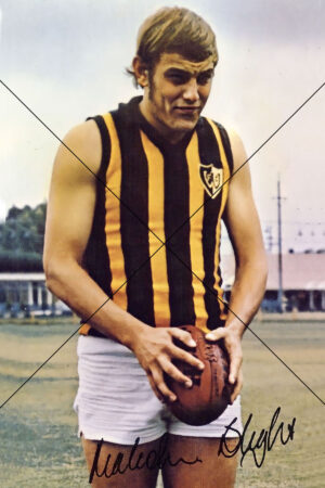 Malcolm Blight in Woodville Stripes Photo Print 6" x 4"
