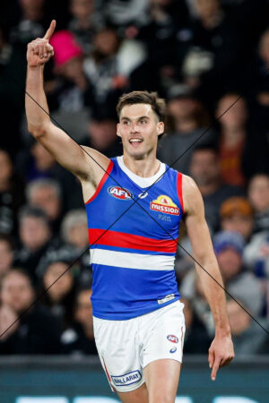 Sam Darcy Signals Score with Confidence Photo Print 6" x 4"