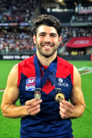 Christian Petracca AFL 2021 Premiership & Norm Smith Medal Photo Print 6" x 4"