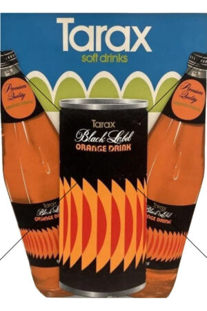 Tarax Black Label Orange Drink Retro Sign Photo Print 6" x 4"