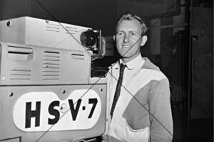 HSV7 Cameraman Behind The Scenes 1960s Photo Print 6" x 4"