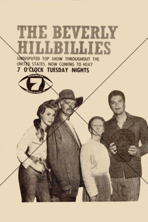 The Beverly Hillbillies HSV7 Promo Card Photo Print 6" x 4"