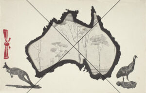 Tatura Internment Camp Greeting Card 1940s Photo Print 6" x 4"