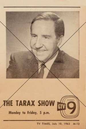 The Tarax Show GTV9 Promo Card 1963 Photo Print 6" x 4"