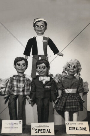 Gerry Gee Junior Dolls Display with Geraldine Photo Print 6" x 4"