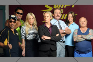 Swift and Shift Couriers Cast Photo Print 6" x 4"