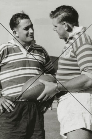 Harry Bath With Australian Skipper Ian Walsh During The 1966 Ashes Series Photo Print 6" x 4"