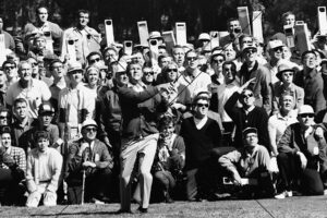 Arnold Palmer 1966 U.S. Open Golf Crowd Photo Print 6" x 4"