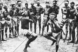 Aboriginal Corroboree Singing Ceremony Photo Print 6" x 4"