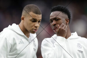 Vinicius Jr And Kylian Mbappé Real Madrid Stars Photo Print 6" x 4"