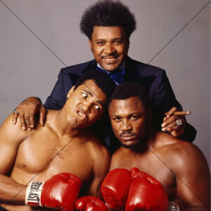 Muhammad Ali Don King Joe Frazier Promo Shot Photo Print 8" x 8"