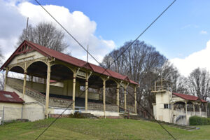 Historic Grandstands Tumut Racecourse NSW Photo Print 6" x 4"