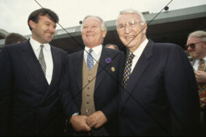 Colin And David Hayes With Robert Sangster Photo Print 6" x 4"
