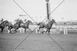 Bernborough Leading Before Breakdown Flemington Photo Print 6" x 4"