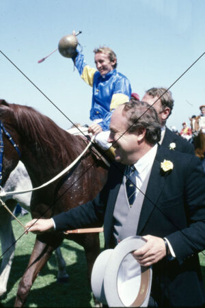 Gurner's Lane After 1982 Melbourne Cup Victory Photo Print 6" x 4"