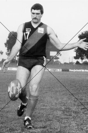 Peter Bosustow Playing for Perth Football Club Photo Print 6" x 4"
