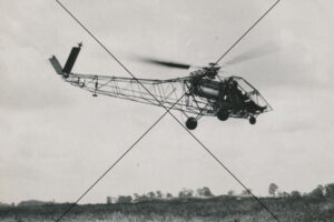 Early Skeleton Helicopter Design Photo Print 6" x 4"