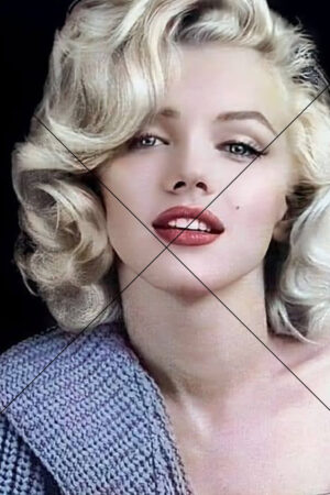 Marilyn Monroe Glamorous Sweater Portrait Photo Print 6" x 4"