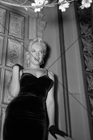 Marilyn Monroe Elegant Black Dress Party Look Photo Print 6" x 4"