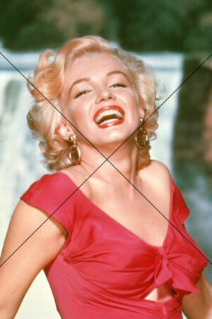 Marilyn Monroe Joyful In A Pink Dress Photo Print 6" x 4"