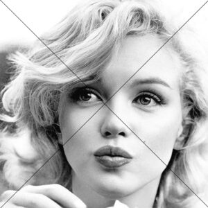 Marilyn Monroe Stunning Close-Up Photo Print 6" x 6"