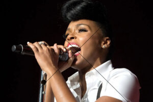 Janelle Monae Singing Passionately Photo Print 6" x 4"