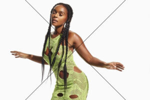 Janelle Monae In Stunning Green Cutout Dress Photo Print 6" x 4"