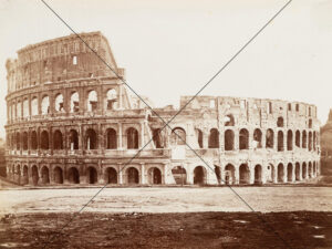 View Of The Colosseum Rome Circa 1870 Photo Print 6" x 4"