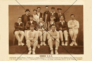 Essex Cricket Club 1922 Team Portrait Photo Print 6" x 4"
