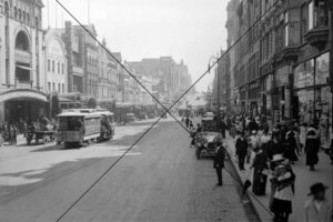 Bourke Street Melbourne Looking West 1916 Photo Print 6" x 4"