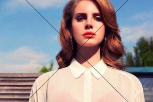 Lana Del Rey Close-up in White Blouse Photo Print 6" x 4"