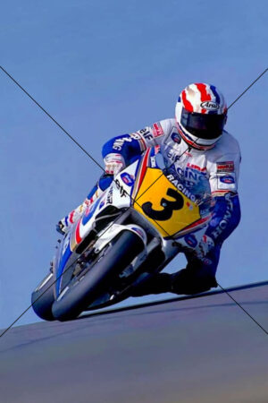 Mick Doohan Cornering Rothmans Honda NSR500 Photo Print 6" x 4"