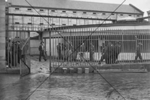Parramatta Gaol Inmates in Yard Photo Print 6" x 4"