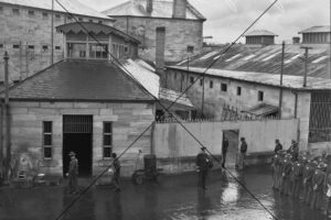 Parramatta Gaol Yard & Tower View Photo Print 6" x 4"