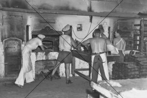 Baking Bread Inside Parramatta Gaol Kitchen Photo Print 6" x 4"