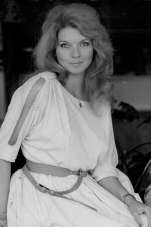 Abigail In White Dress Seated Indoors Photo Print 6" x 4"