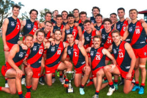 Coburg FC Team Photo With Trophy 6" x 4"