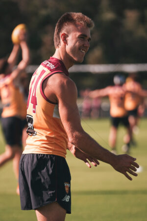 James Tunstill Training With Brisbane Lions – 6" x 4" Photo Print
